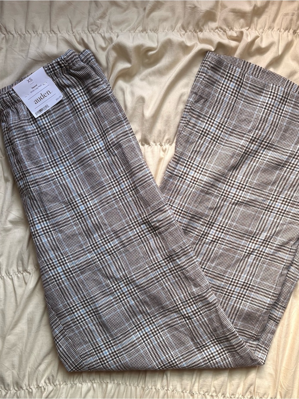 Auden Plaid Chinos - Brown and Black